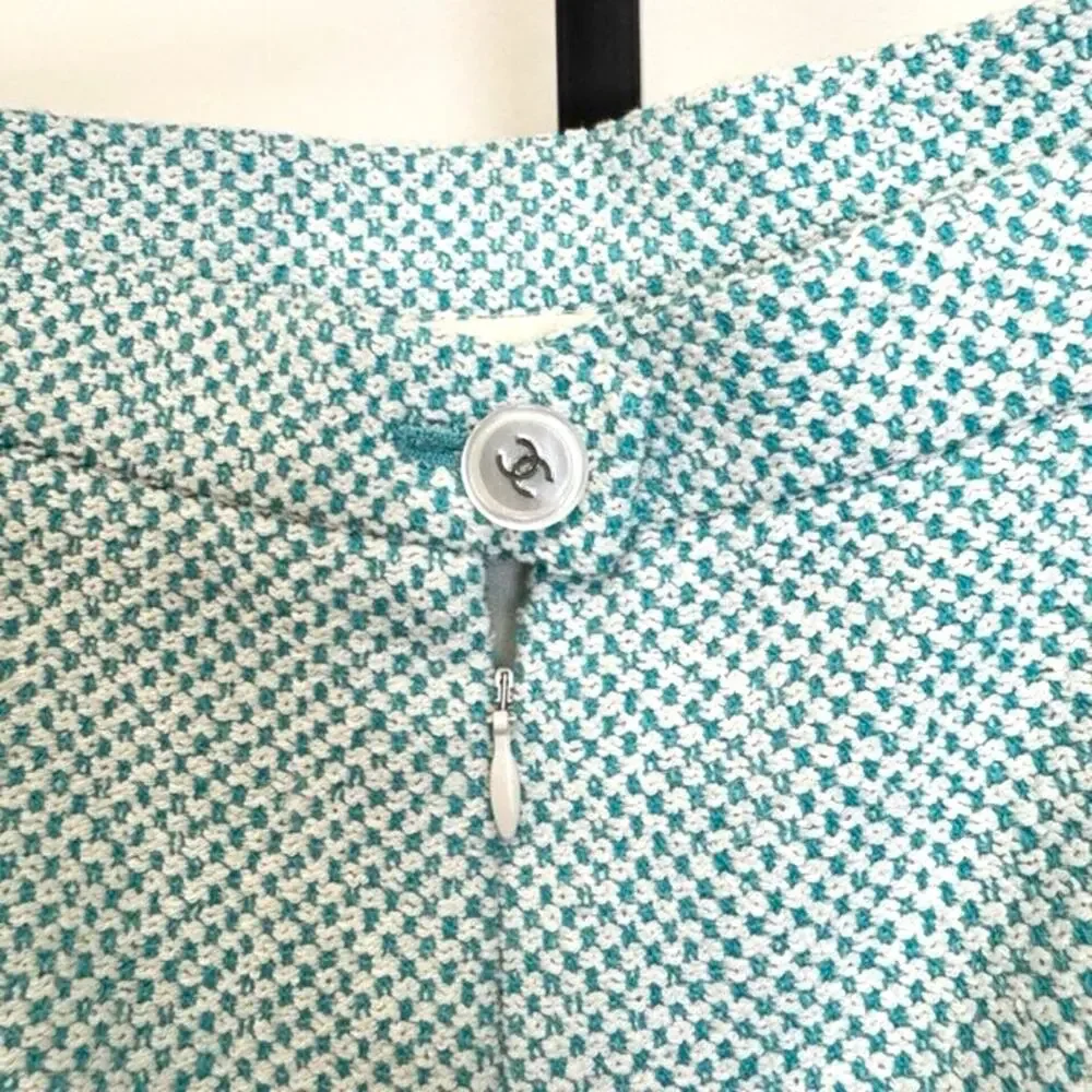 CHANEL vintage turquoise